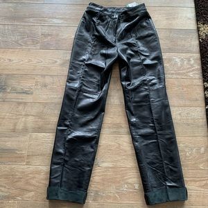 Women’s buttery soft Black Leather pants